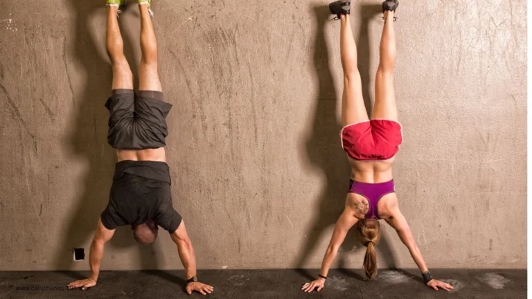 wall handstand